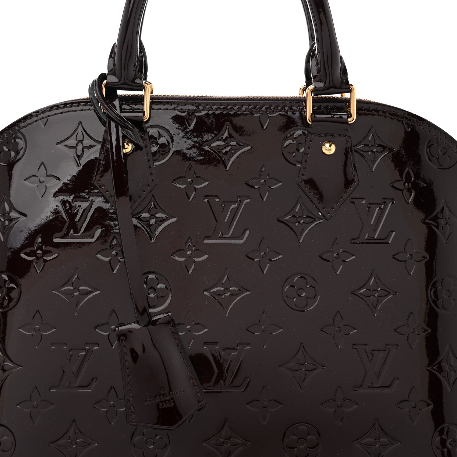 Louis Vuitton Vernis Alma PM Amarante 8 of 13