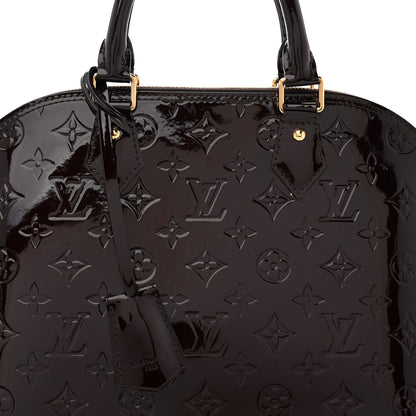 Louis Vuitton Vernis Alma PM Amarante 8 of 13