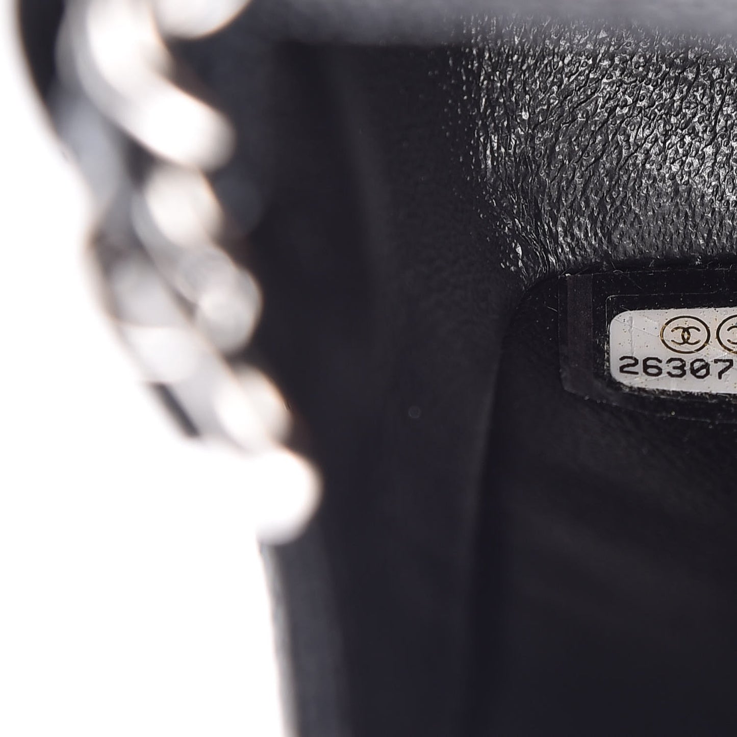 Caviar Quilted Mini Rectangular Flap Black