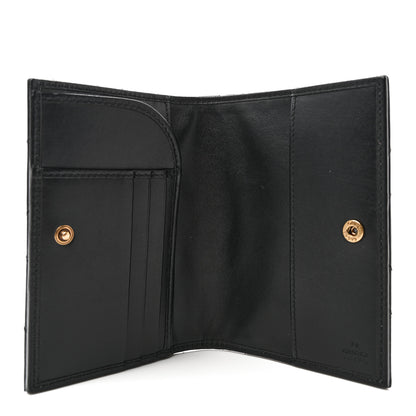 Gucci Calfskin Matelasse GG Marmont Passport Case Black 5 of 9