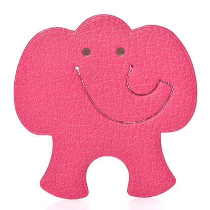 Hermes Chevre Elephant Pikabook Bookmark Rose Shocking 1 of 4