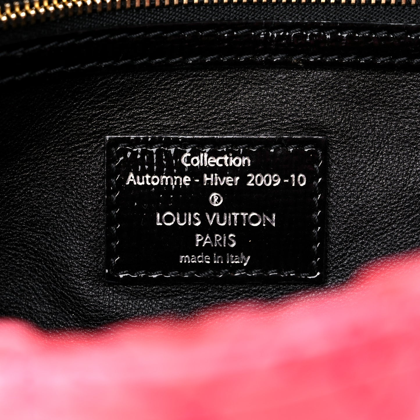 Satin Quilted Monogram Coquette Pochette Bunny Pink