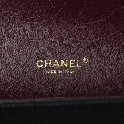 Chanel Caviar Quilted Jumbo Double Flap Black 8 of 11