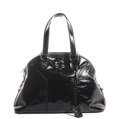 Saint Laurent Patent Large Muse Black 1 of 8