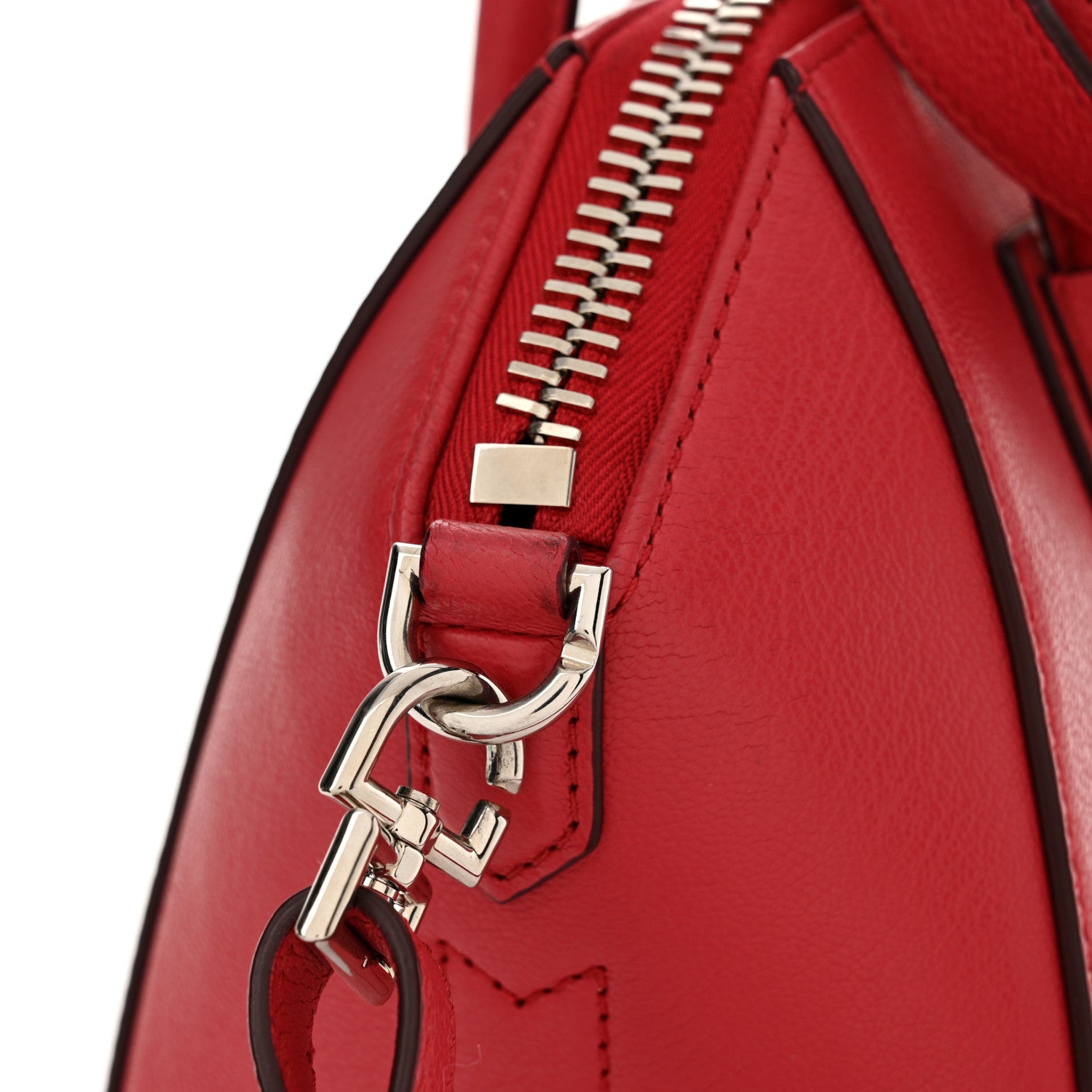 Givenchy Sugar Goatskin Mini Antigona Medium Red 12 of 12