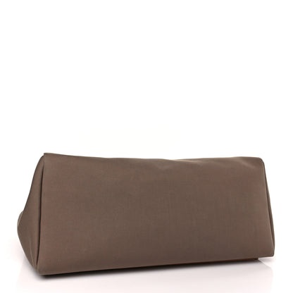 Hermes Military Toile Vache Hunter Herbag Cabine Zip 50 Etoupe Dune 5 of 11