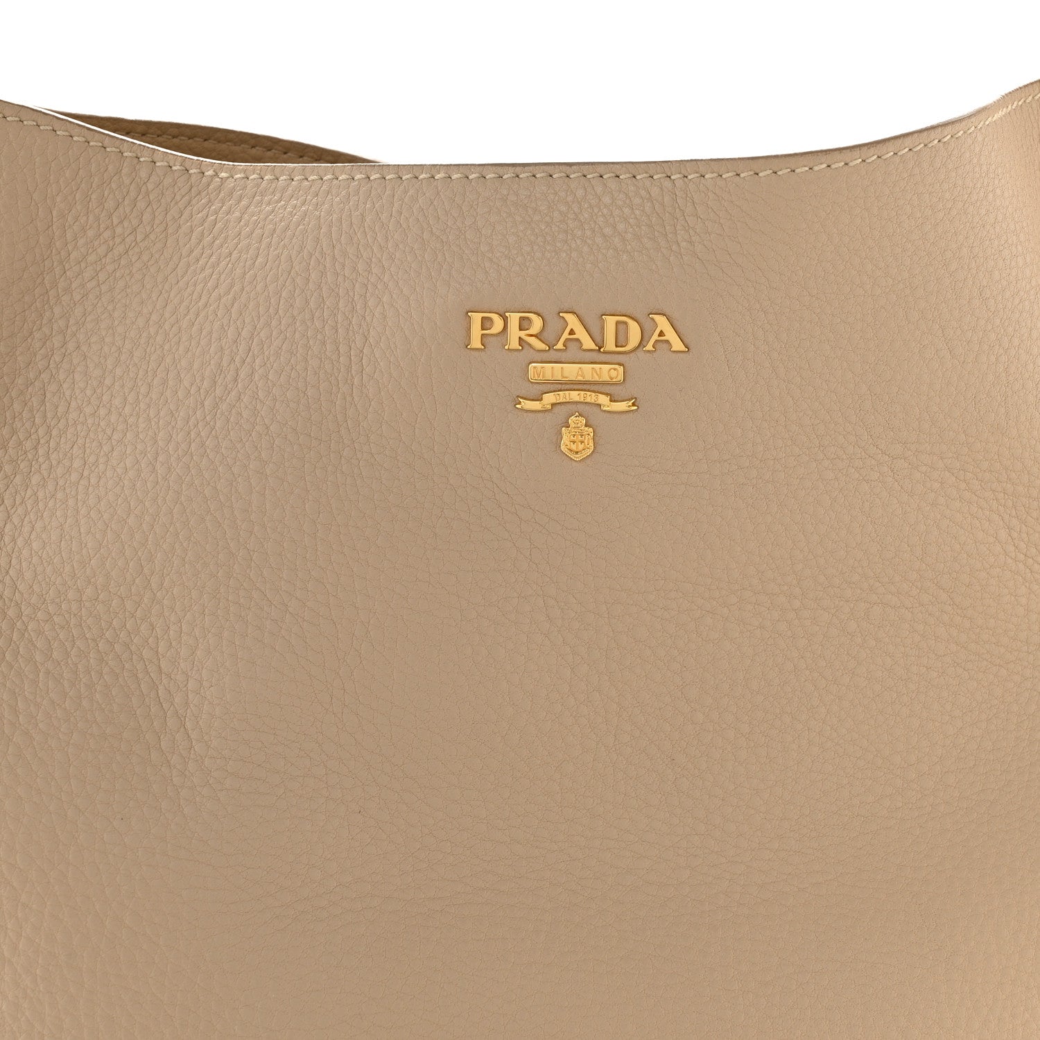 Prada Vitello Daino Hobo Sabbia 8 of 11