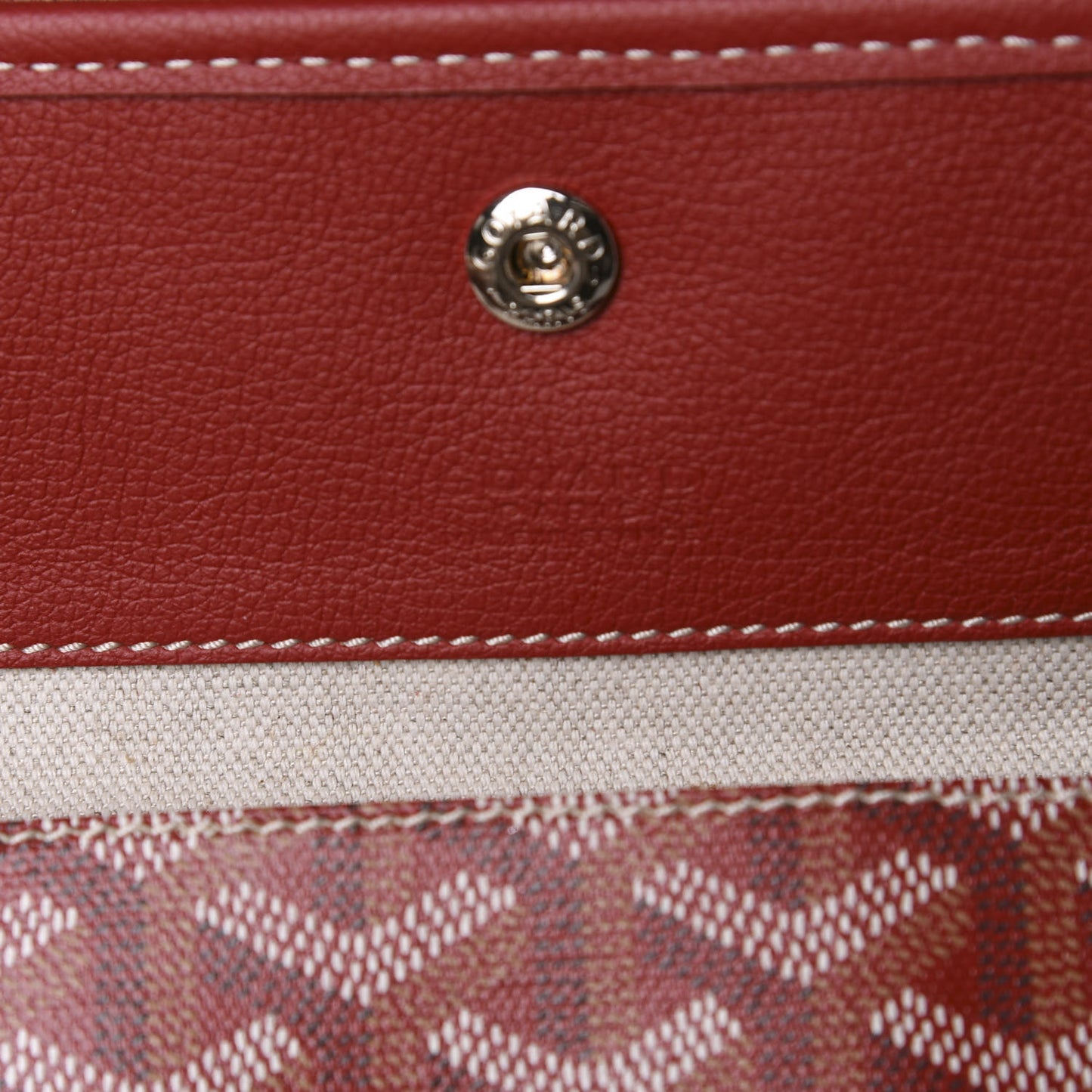 Goyardine Saint Louis GM Red