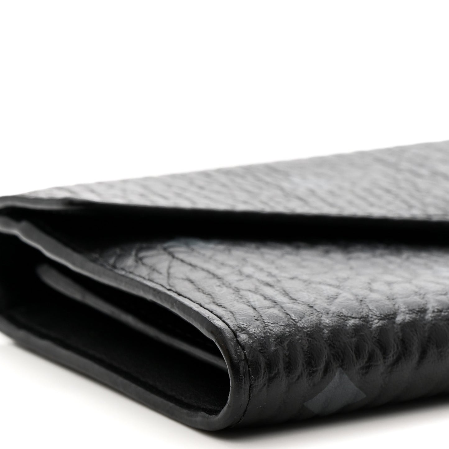 Visetos Large Patricia Wallet On Chain Black