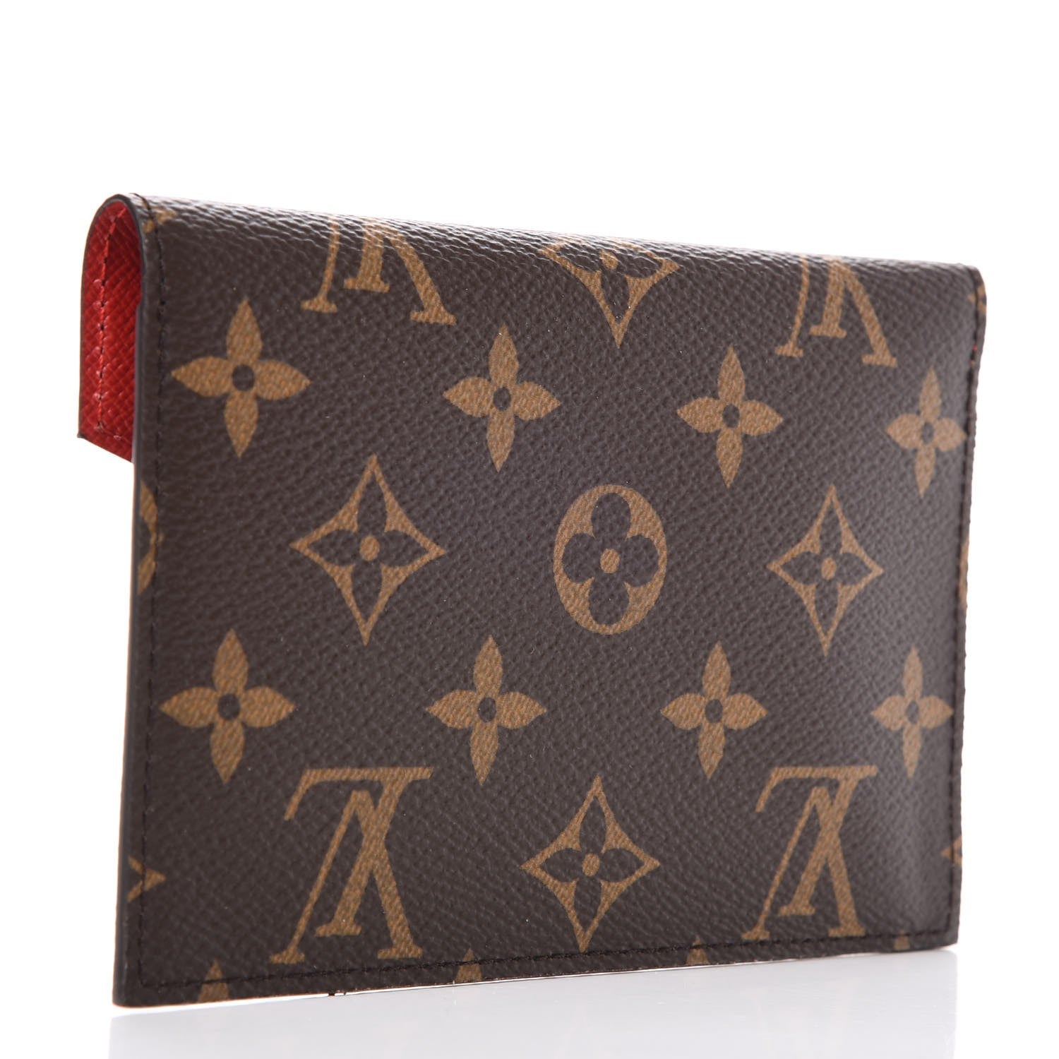 Louis Vuitton Monogram Daily Organizer Envelope Insert Red 3 of 7