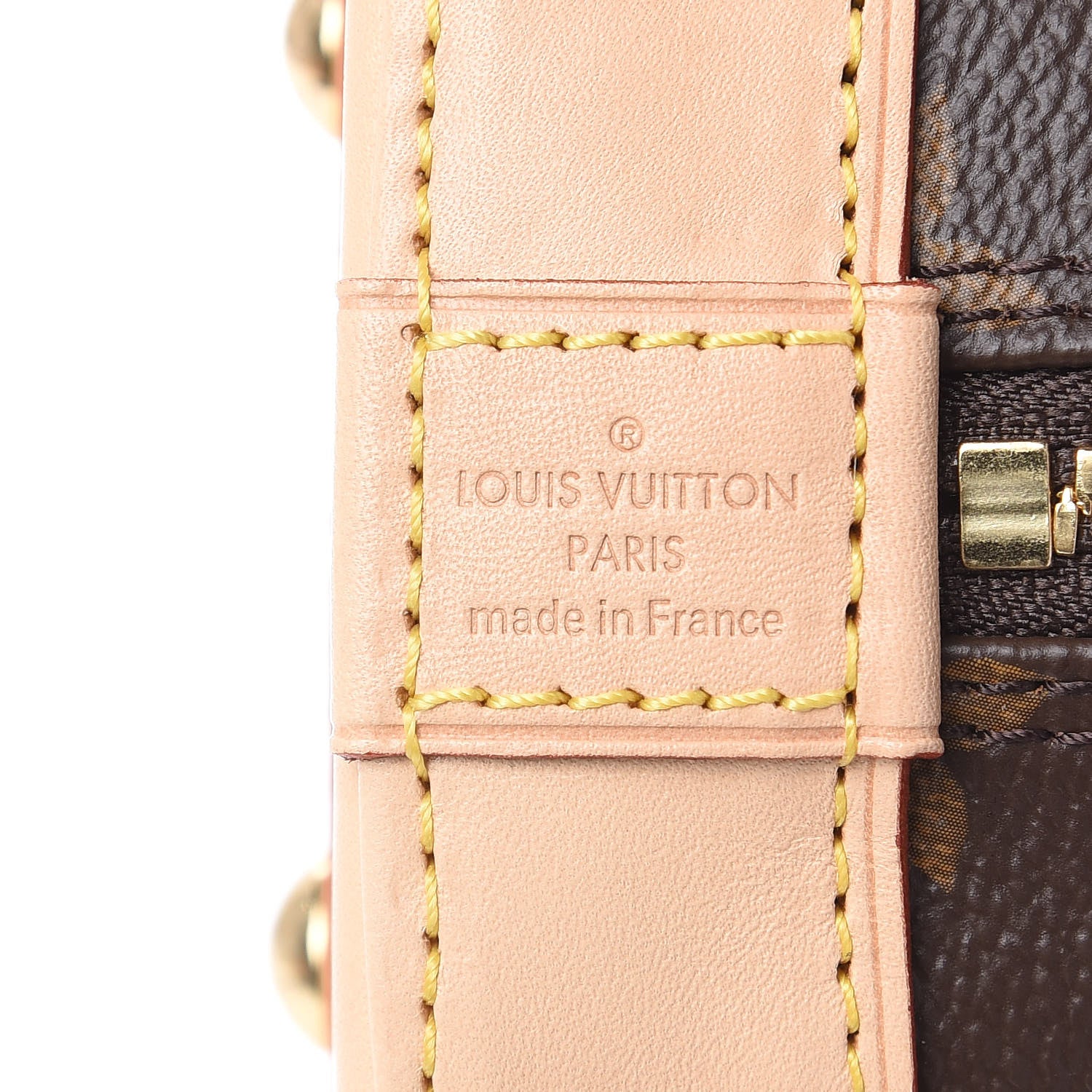 Louis Vuitton Monogram Alma BB 8 of 10