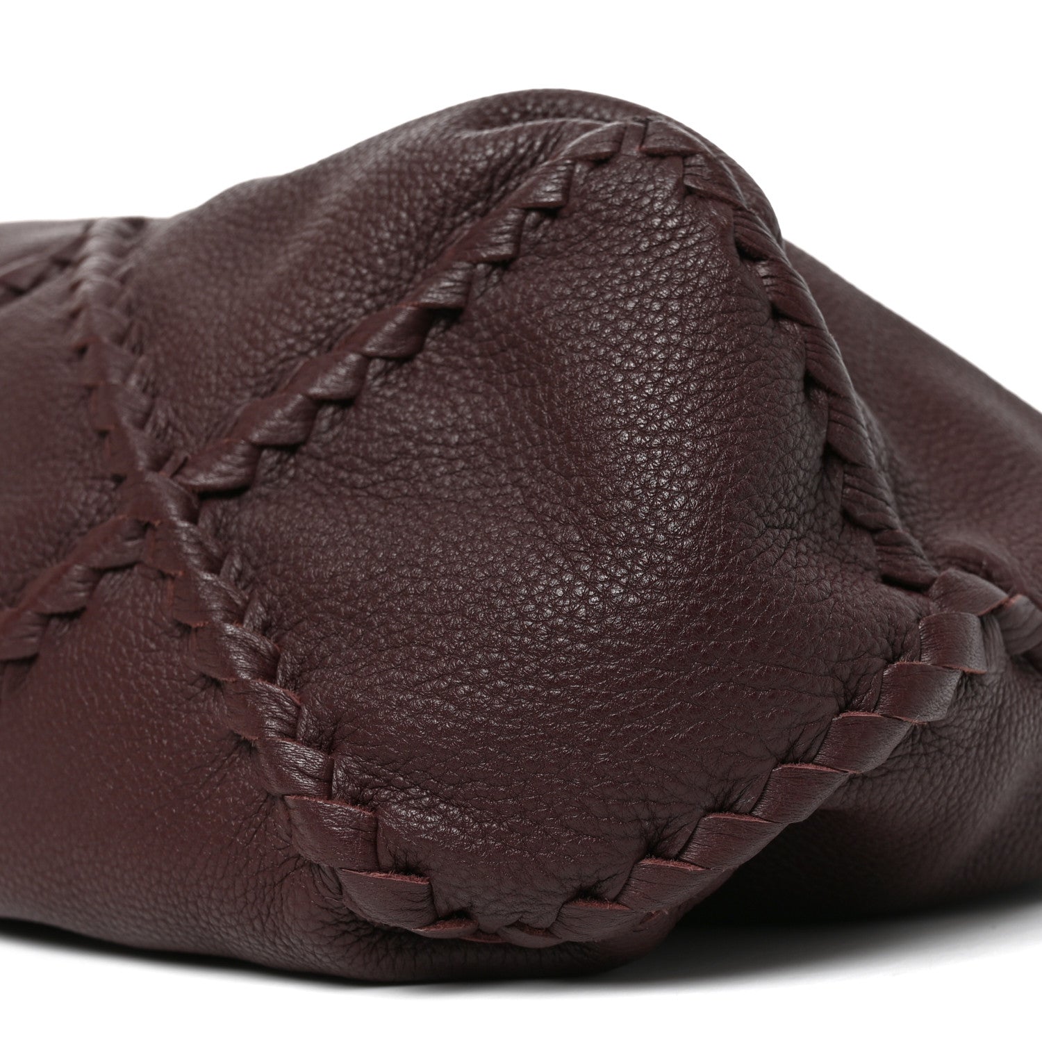 Bottega Veneta Cervo Deerskin Hobo Burgundy 10 of 10