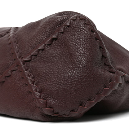 Bottega Veneta Cervo Deerskin Hobo Burgundy 10 of 10