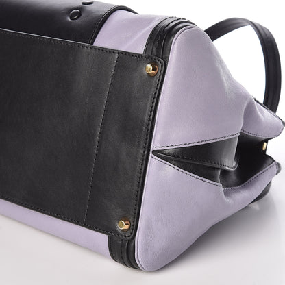 Chloe Calfskin Medium Alice Satchel Black Street Blue 9 of 9