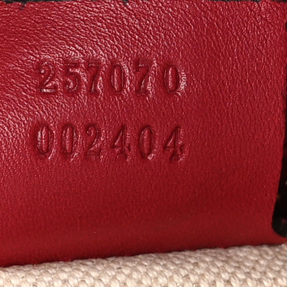 Gucci Guccissima Medium Lovely Heart Hobo Red 7 of 10