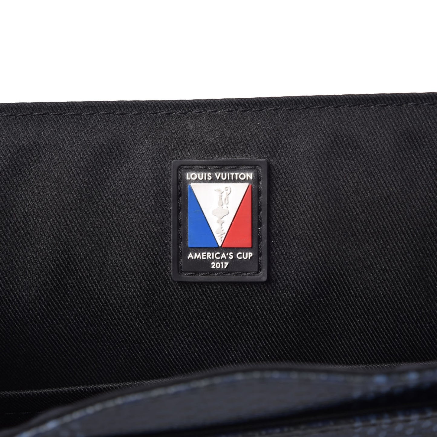 Damier Cobalt Latitude America's Cup District PM Red