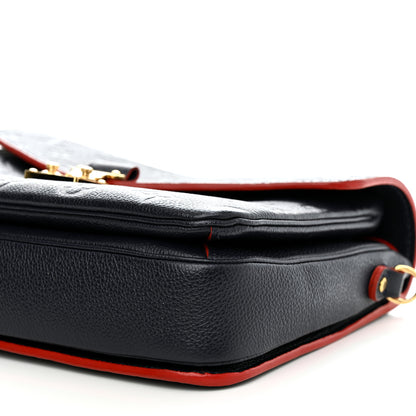 Louis Vuitton Empreinte Pochette Metis Marine Rouge 9 of 12
