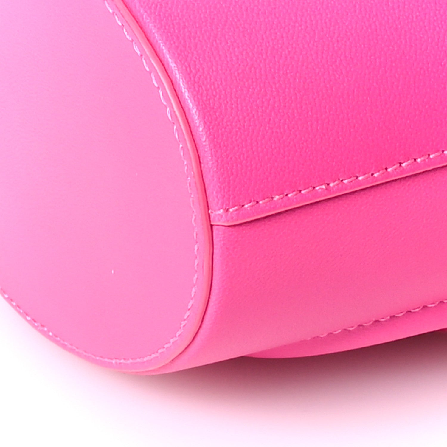 Valentino Garavani Toile Iconographe Nappa Le Cinquième Bucket Bag  Pink PP 9 of 10