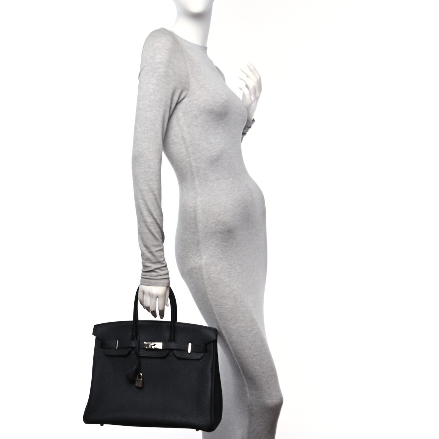 Hermes Togo Birkin 35 Black 2 of 11