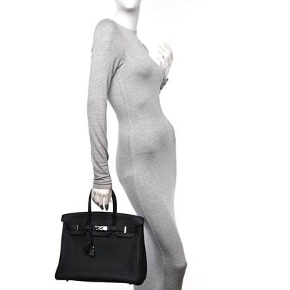 Hermes Togo Birkin 35 Black 2 of 11