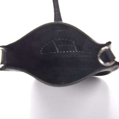 Hermes Taurillon Clemence Evelyne TPM Black 5 of 8
