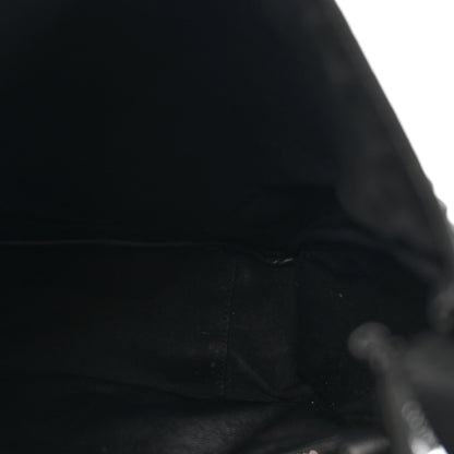 Saint Laurent Cotton Studded Le 5 A 7 Soft Hobo Black 5 of 12
