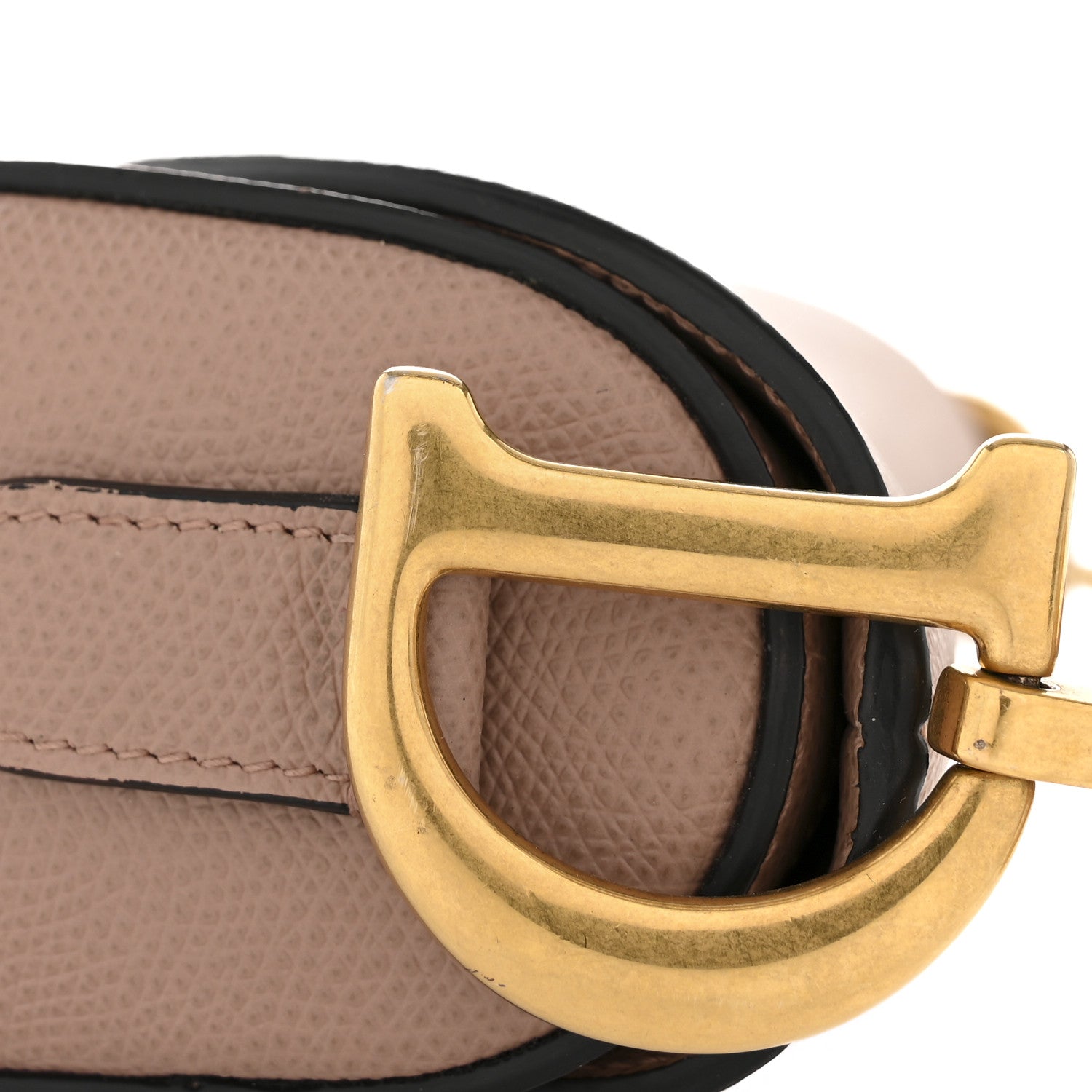 Christian Dior Grained Calfskin Saddle Bag Fard 11 of 12
