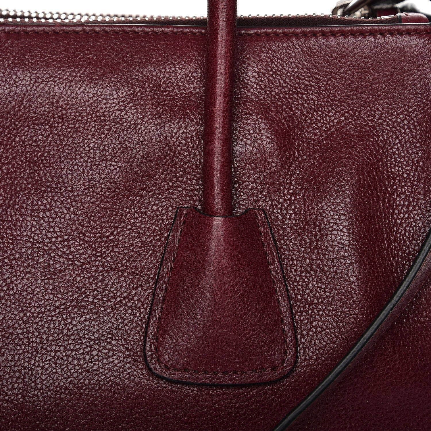 Prada Glace Calf Twin Pocket Tote Fuxia 17 of 22