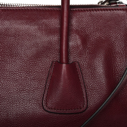 Prada Glace Calf Twin Pocket Tote Fuxia 17 of 22