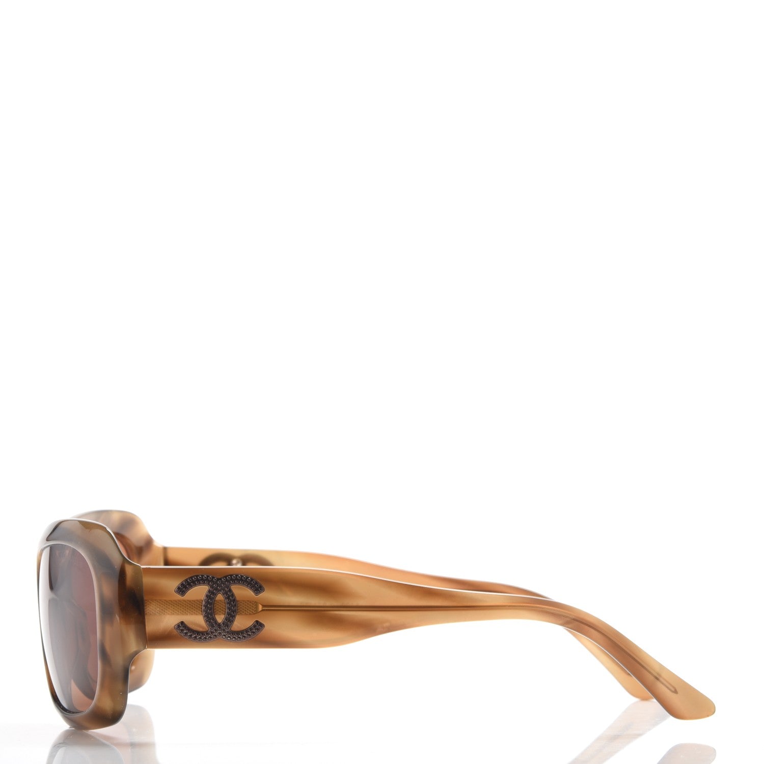 Chanel Studded CC Sunglasses 5102 Tortoise 3 of 8