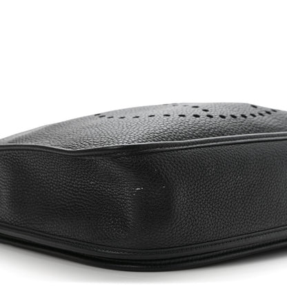 Hermes Taurillon Clemence Evelyne III GM Black 7 of 10