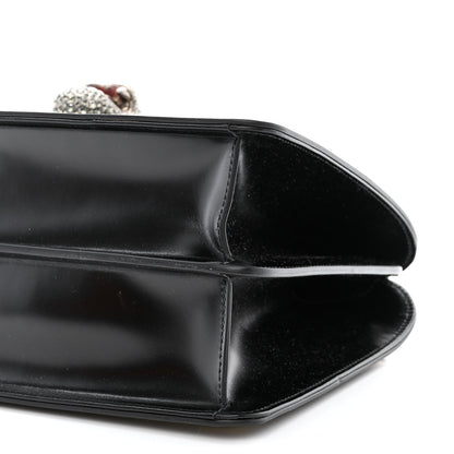Gucci Calfskin Bamboo Medium Thiara Top Handle Bag Black 10 of 10