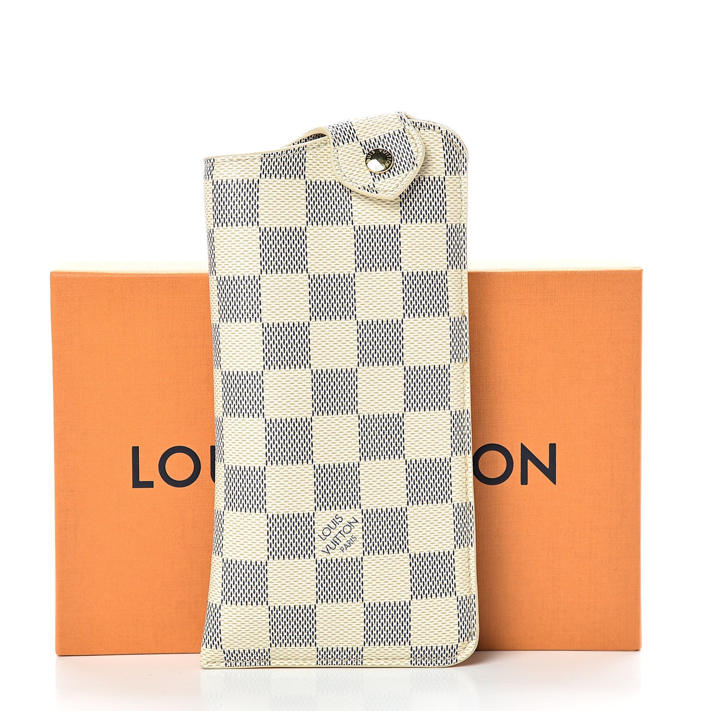 Damier Azur Sunglasses Case MM