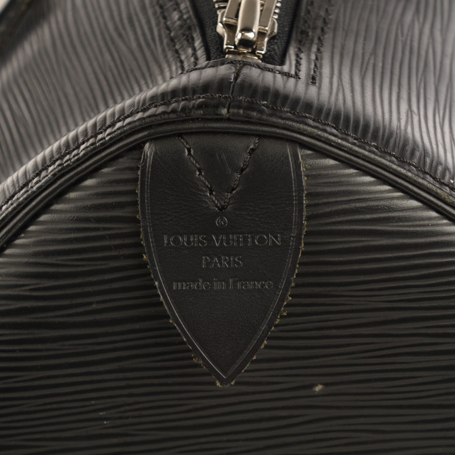 Louis Vuitton Epi Speedy 30 Black 7 of 8