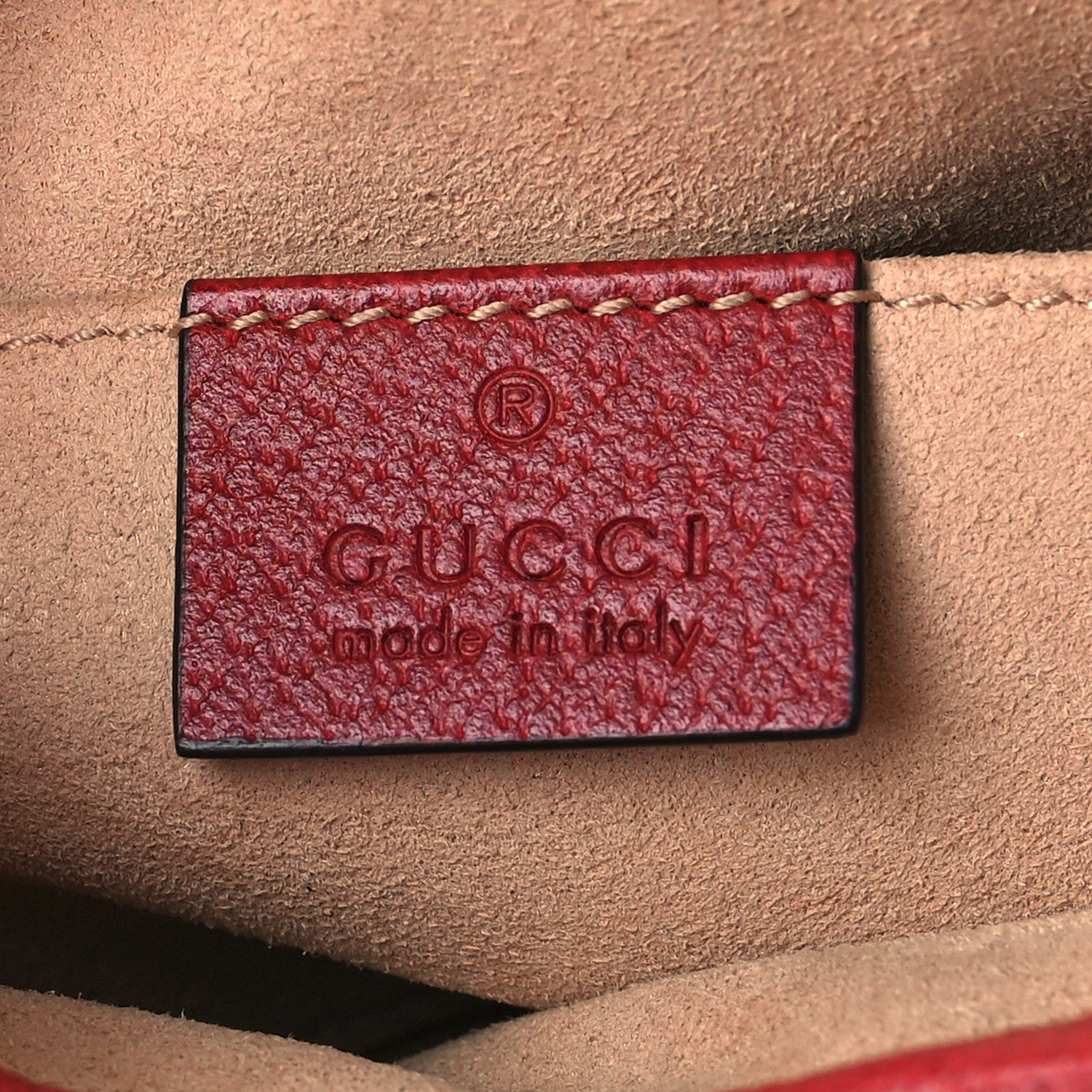 Gucci GG Supreme Monogram Flora Web Mini Ophidia Shoulder Bag Red 6 of 9