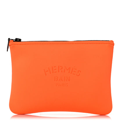 Hermes Neoprene Small Neobain Case Orange 1 of 11