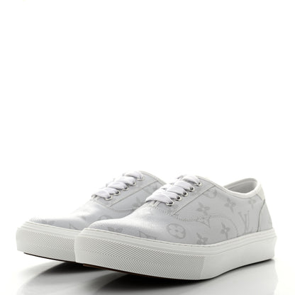 Louis Vuitton Monogram Trocadero Sneakers 5.5 White 3 of 9