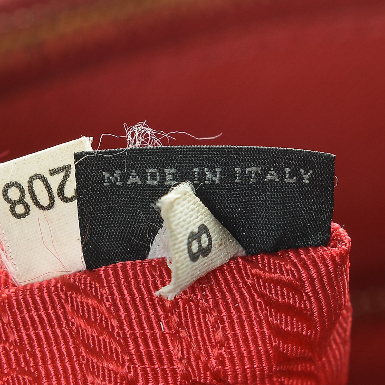 Prada Saffiano Large Galleria Double Zip Tote Fuoco 7 of 8