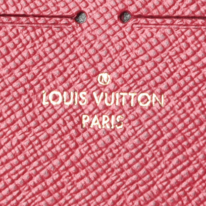 Louis Vuitton Calfskin Felicie Card Holder Insert Fuchsia 8 of 8