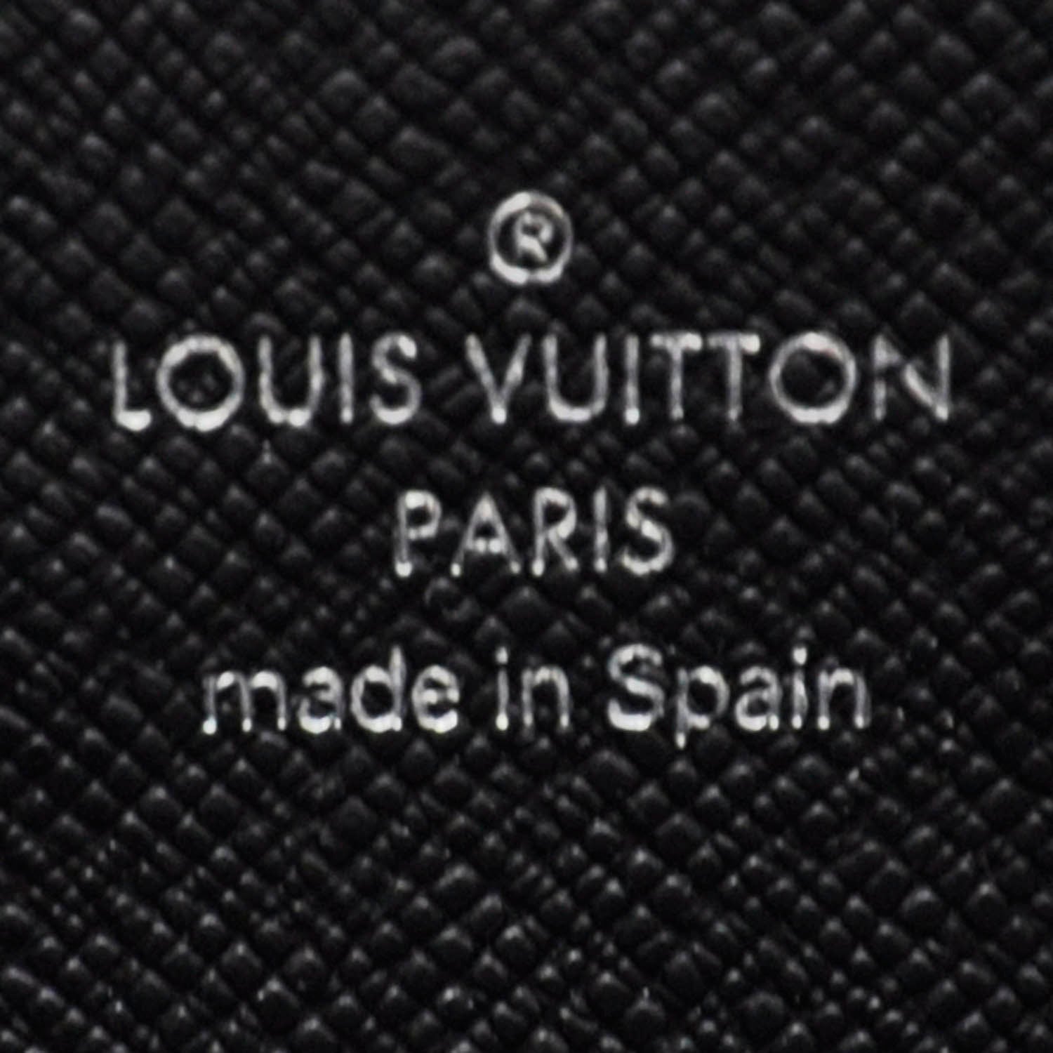 Louis Vuitton Epi Leather Zippy Wallet Black 9 of 10