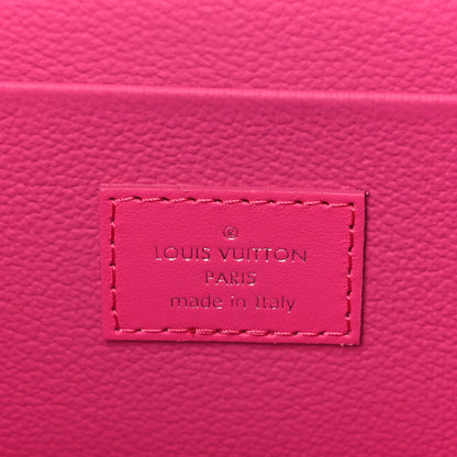 Louis Vuitton Monogram Macassar Nice Mini Fuchsia 6 of 9