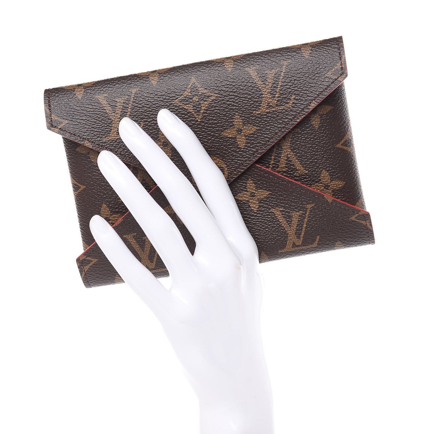 Monogram Medium Kirigami Pochette Insert Coquelicot