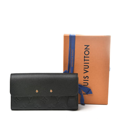 Louis Vuitton Empreinte Pont-Neuf Wallet Black 8 of 8