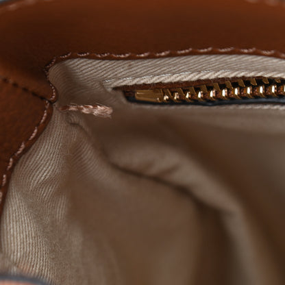 Chloe Suede Calfskin Small Faye Backpack Tan 5 of 7
