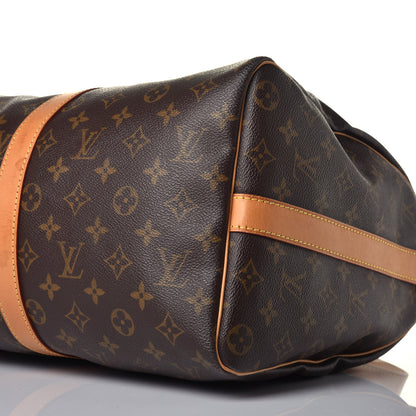 Louis Vuitton Monogram Keepall Bandouliere 45 8 of 15