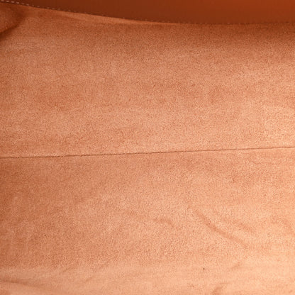 Celine Grained Calfskin Triomphe Medium Cabas Anais Tan 5 of 11