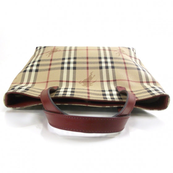 Burberry Haymarket Check Tote w Cosmetic Pouch 5 of 9