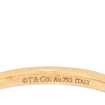 Tiffany 18K Yellow Gold Diamond 2.5mm T T1 Ring 63 10.25 4 of 4