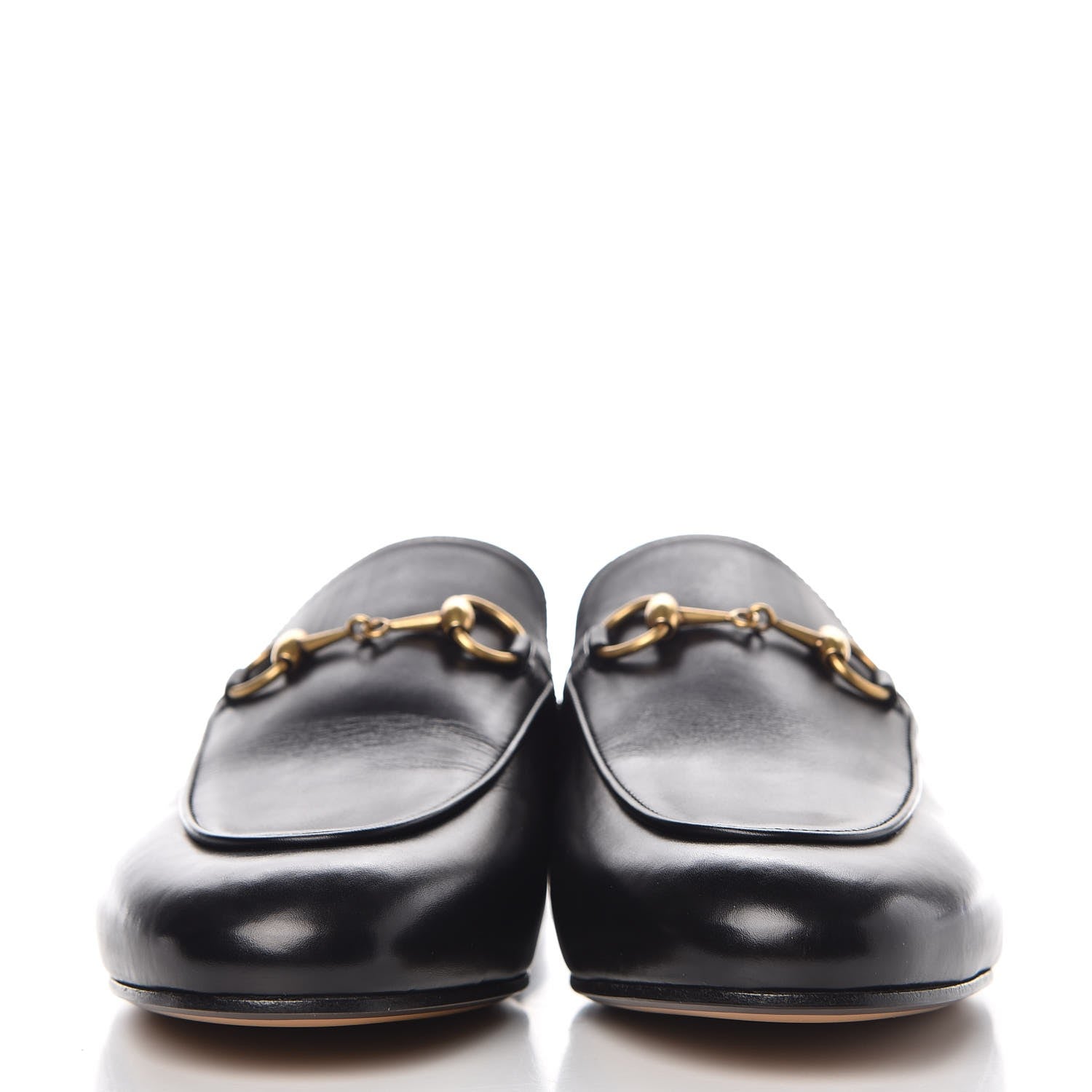 Gucci Calfskin Womens Princetown Slippers 37 Black 2 of 10
