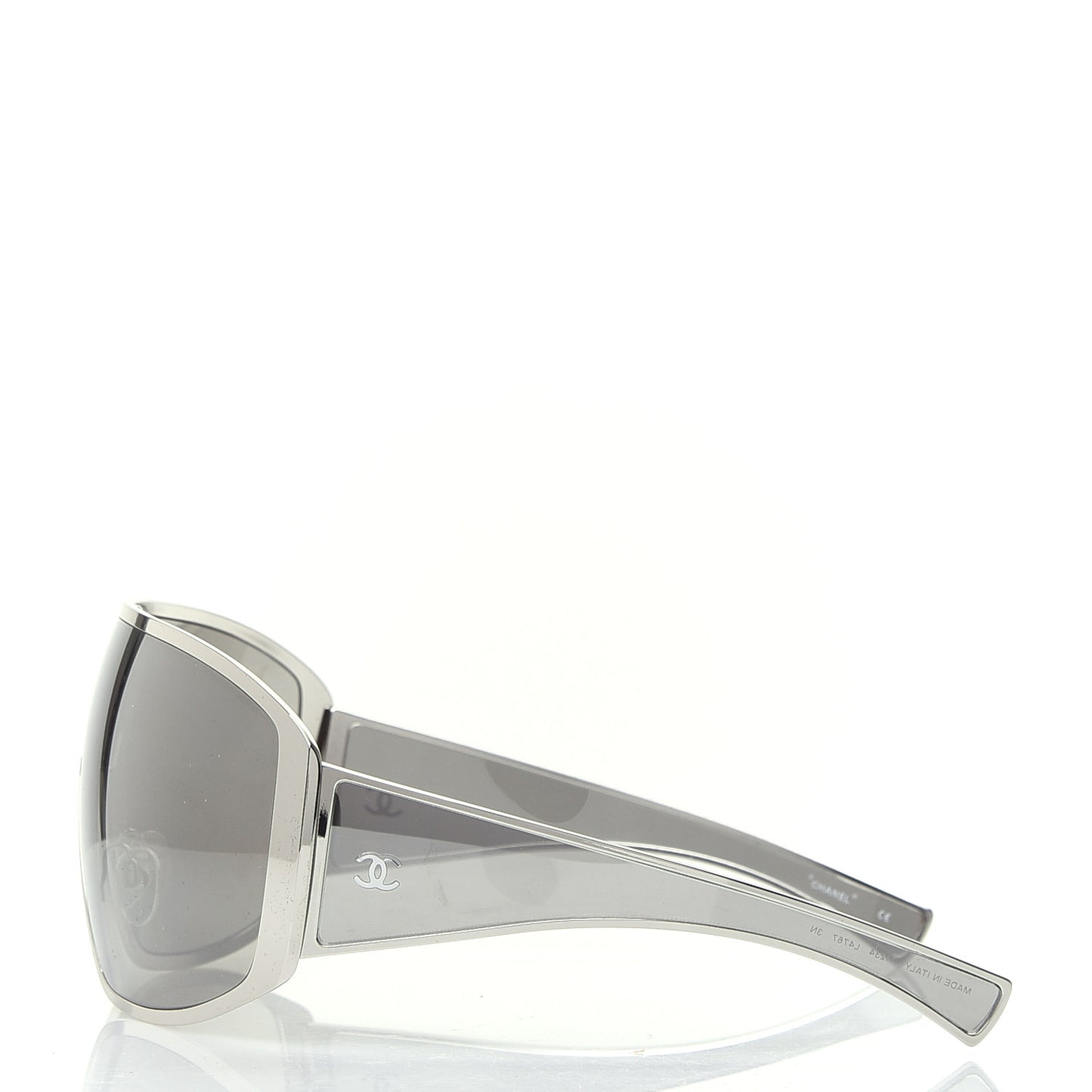 Shield Runway Sunglasses 71234 Silver